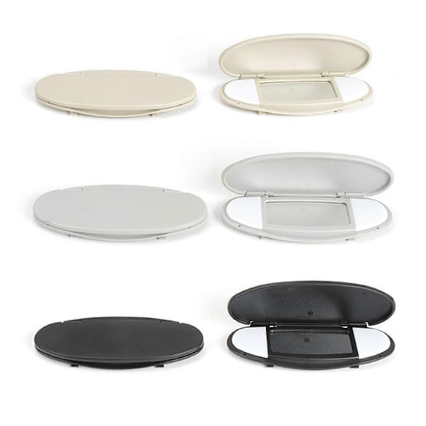 Solskærmsspejlramme Kompatibel med MINI R55 R56 R60 2007-2014 Holdbar Sort-WELLNGS Black