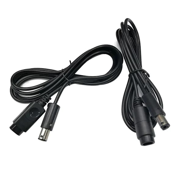 Förlängningskabel 1,8 m för Gamecube spelkonsol, handkontrollsladd, spelkontrollkabel, laddare