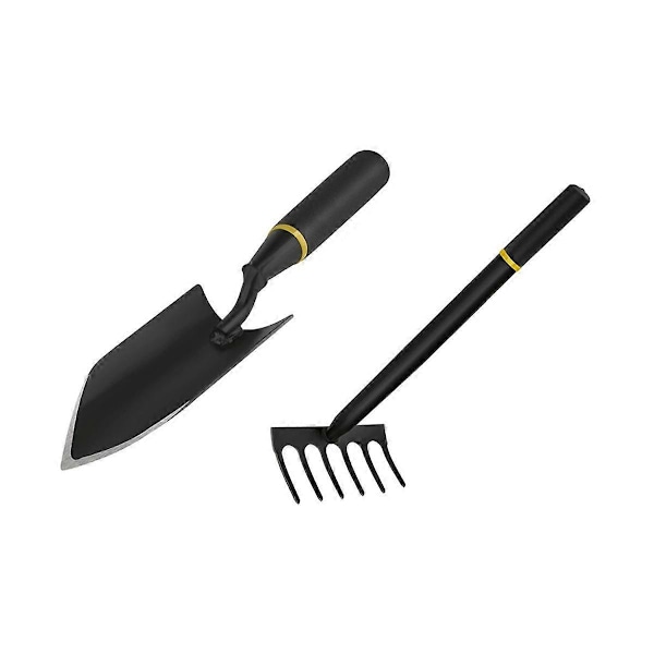 CASA 2-delt Hagespadesett Inkluderer En Smal Spade med En Lengde på 32cm og En Rivende Rake med