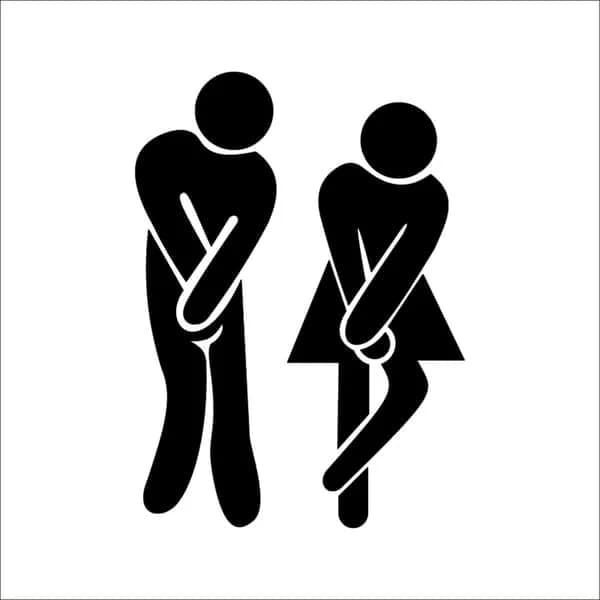TS-WC-kyltti / Toalettikyltti itseliimautuvalla teipillä