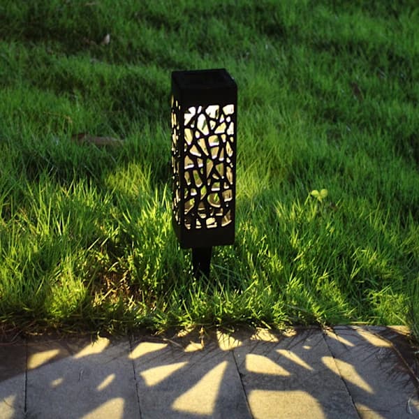 Kirkegårdsvase med pigger, 28 cm dekorasjon for minnedag, plastblomst