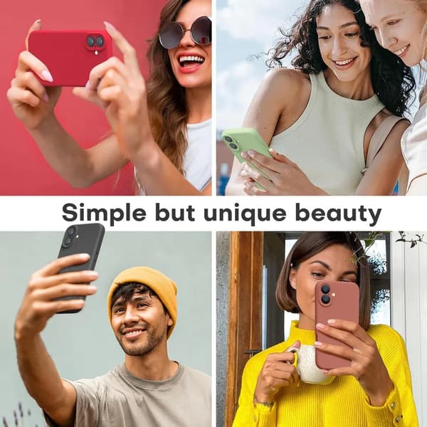 iPhone 16 mattamusta kuori - lisäkameran suoja