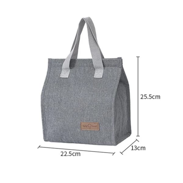 Frokosttaske Køletaske SORT sort