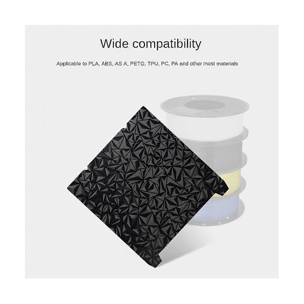 CASA PEI+PEO Ark Utskrift Varme Seng Plate 235mmx235mm for S1/End-5 S1/K1Pei Oppvarmet Seng 3D Skriver Deler