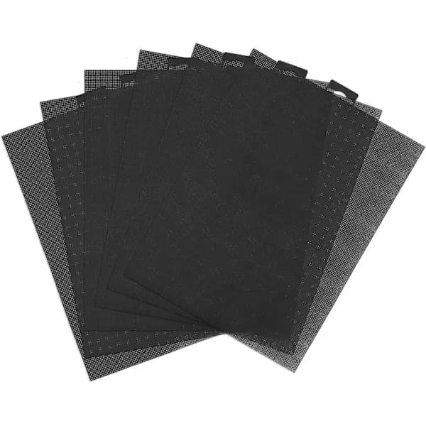 6 stk. Plastnet Canvas, 28x21 cm 14 CT Plastnet Canvasark til