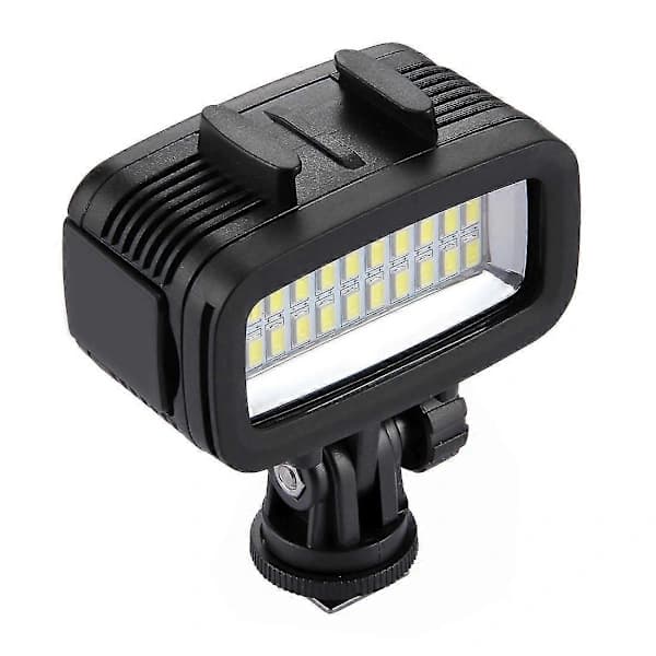 20 LED 40m Vandtæt IPX8 Studielampe til GoPro 2025:e