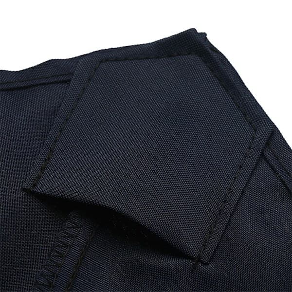 Black 8-Ribs Replacement Parasol Canopy, 3m Waterproof UV Resistant Cover