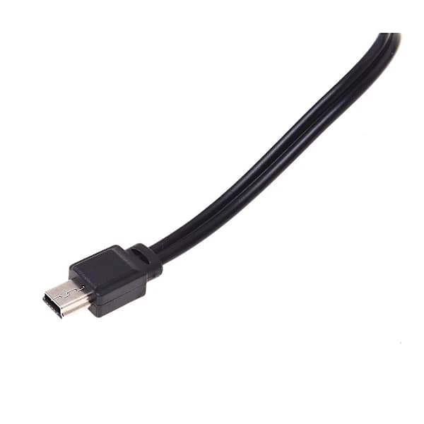 3,5 mm Aux USB 2.0 Hane Mini 5 Pin USB Portabel Högtalarkabel