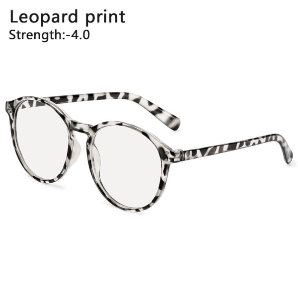-1,0~-4,0 Myopia Lasit Leopard Kuvio VOIMAKKUUS 3,50 leopard print Voimakkuus 3,50-Voimakkuus 3,50