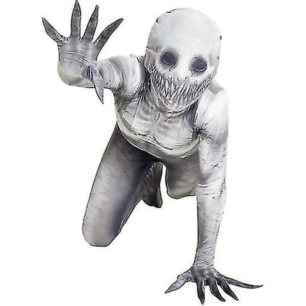 Halloween Fancy Costume The Rake Morphsuit Gutterunger Jenter Creepypasta 180 yards