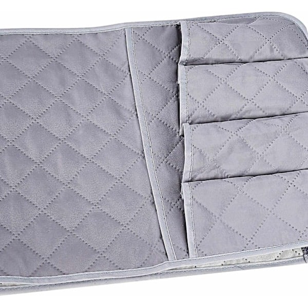 Organizer Compatible with Armchair Armrest, Cover, Hanging Pockets Space Saving, Non-Slip Storage Bag Compatible with Phone, Bo
