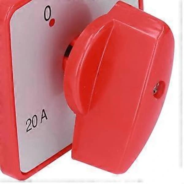 Brandsäker Strömbrytarpanel 2-Sektioner 2-Lägen AC380V