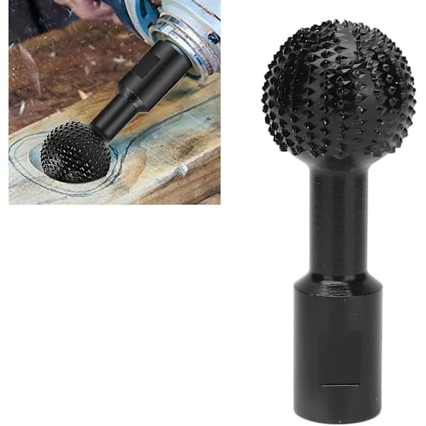 Sfäriskt sliphuvud, 10 mm diameter poleringsskulptur för W