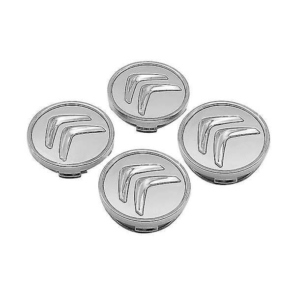 60mm Navkapslar för Bilhjul Passande Citroen C2 C3 C4 C5 C1 Elysee GX Picasso Saxo Cactus Ds3 Ds4 Ds6 Tillbehör