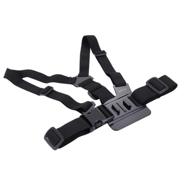 Bröstsele / Bröstfäste - Fäste för GoPro - Alla modeller Black Black Svart