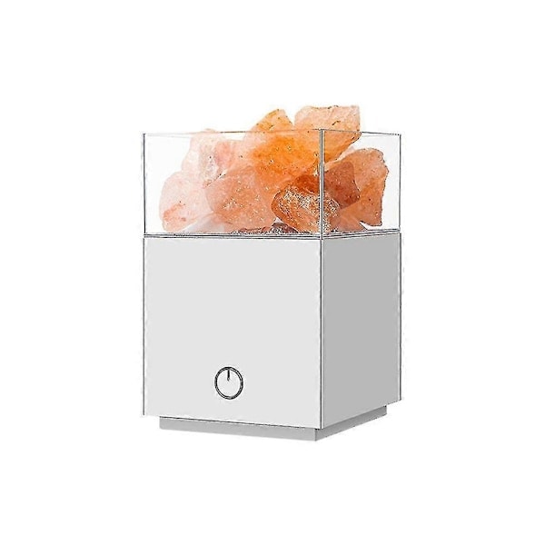 Jul Saltlampe USB LED Bordlampe Lavalampa For Nattbordslampe