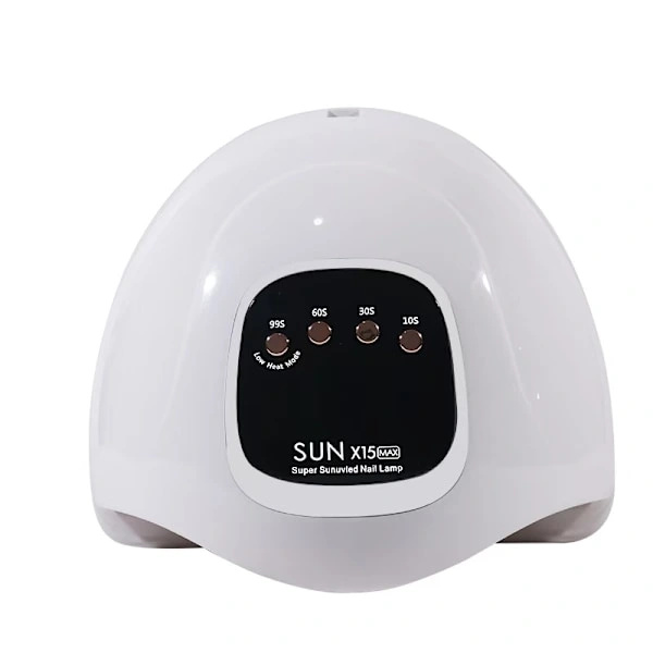 UV/LED-lampa med timerfunktion, vit