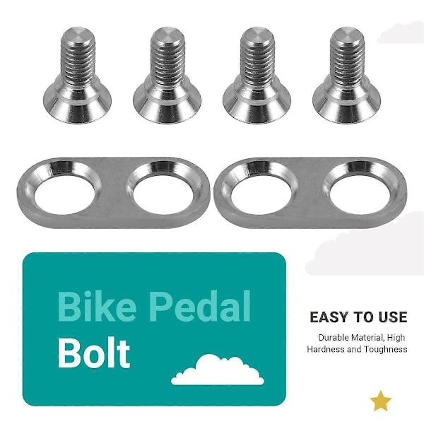 Titaaninen poljinkiinnityspultti Shimano SPD M980 M985 M780 M785 M540 M545 M520 M424[D] Hopea