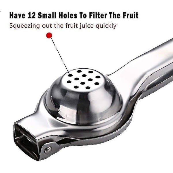 Rustfrit stål manuel juicepresser citrus citronpresser, frugtjuice limepresser metal, professionel håndjuicer køkkenredskaber_ca