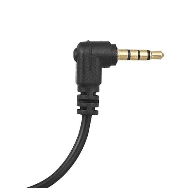 3,5 mm 3 Fe til 4 Trrs Højre D Mikrofonadapterkabel O Mikrofonkonverter