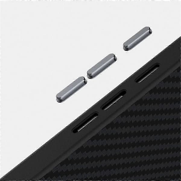 Kulfibertekstur Bagside til Pixel 10 Pro / Pixel 10 Cover med MagSafe-kompatibilitet Sort