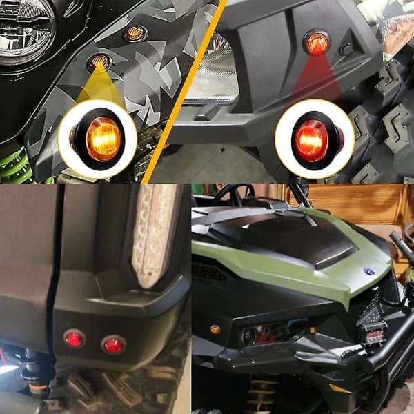 Universelt ATV UTV Gatelovlig Kit Med Blinklys Vippebryter For Lyssett