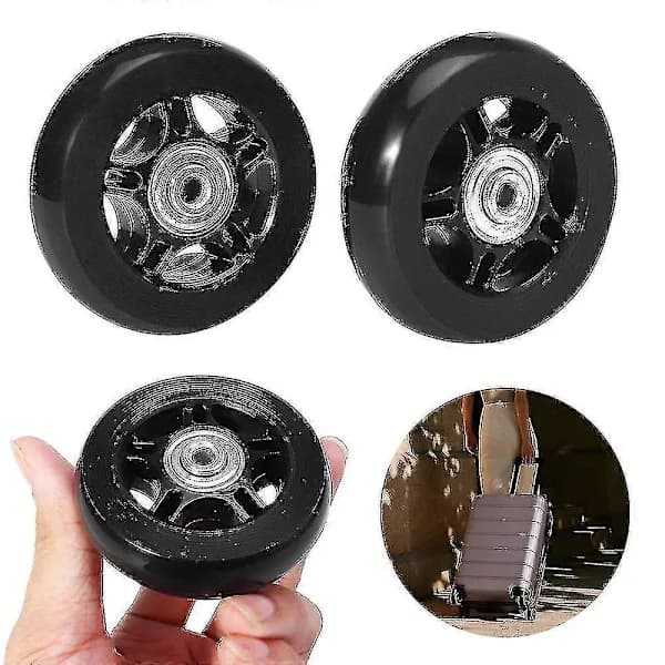 2 kpl Varapyörät Matkalaukkuun 80mm*24mm