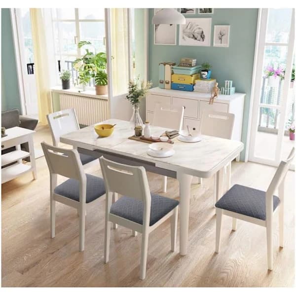 Universal 4-delt Stretch Stolebetræk Sæt - Slipcover til Hjem & Begivenheder (Mørkegrå)
