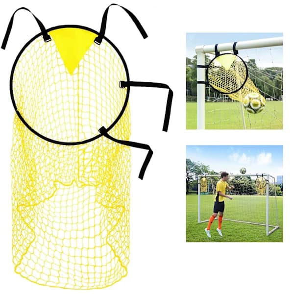 Fotbollsträningsnät Utrustning Träningsmål Nät Gul (45*60cm)