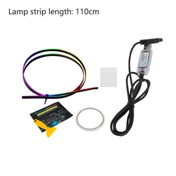 Bil Atmosfär Ljus LED Strip Bil Ambient Lights