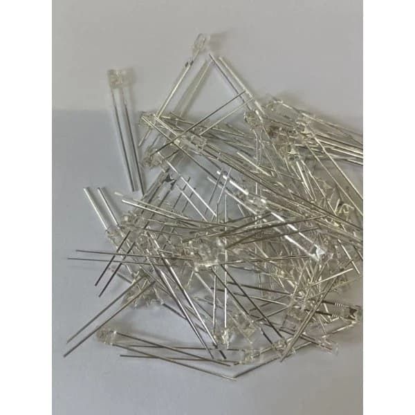 50 kpl 2x3x4mm Kirkas LED Sininen Valo LED