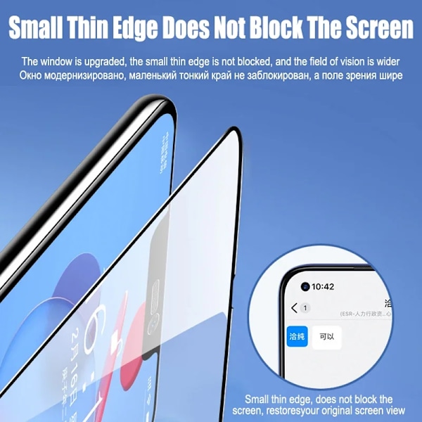 Fuld dækning Keramikfilm til iPhone 15 14 13 12 11 8 7 Pro Max Mini Plus SE 2020 X XS XR Beskyttelsesfilm Til iPhone 12 Pro For iPhone 12 Pro 1PCS