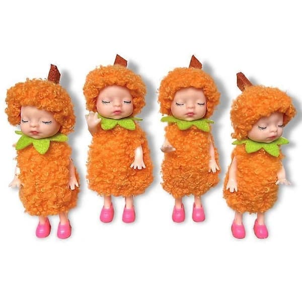 Pumpaälva Figurer 3-pack Jul Heminredning Samlarobjekt