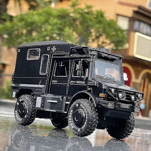 1/32 RV Legering Simulerings Offroad-Fordon Leksaker för Barn - Gul