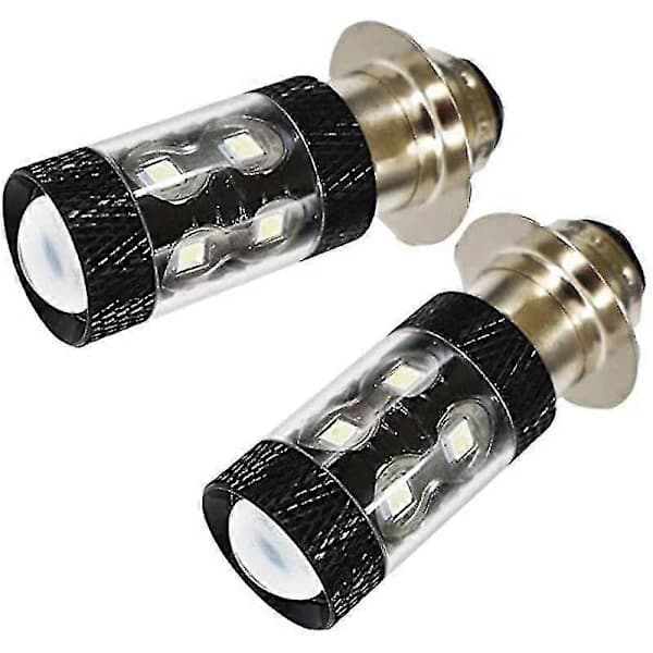 Passer til H6m LED-frontlykter for Yamaha ATV Thsinde Hvitt Lys
