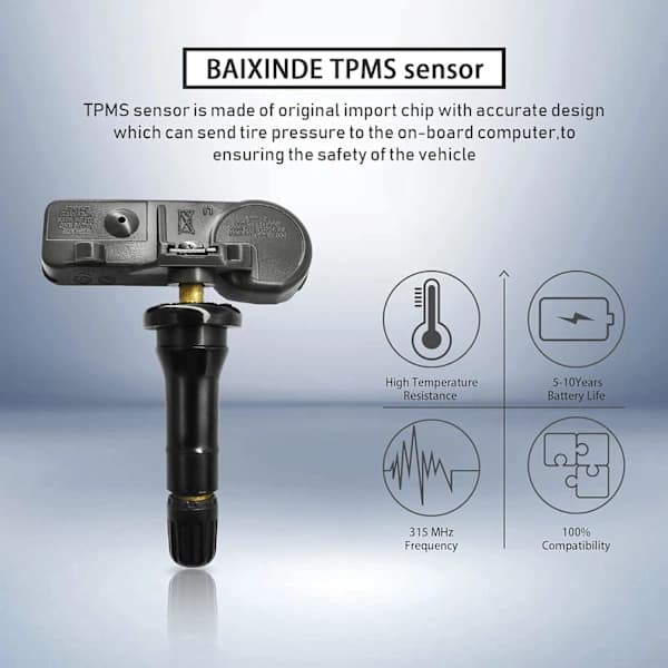 2025 Seneste Model TPMS Sensor Dæktrykssensor Udskiftning til Buick Lacrosse Cadillac Escalade Chevy GMC Buick Cadillac Pontiac Repla