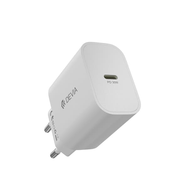 Devia vegglader Smart PD GaN 30W 1x USB-C hvit