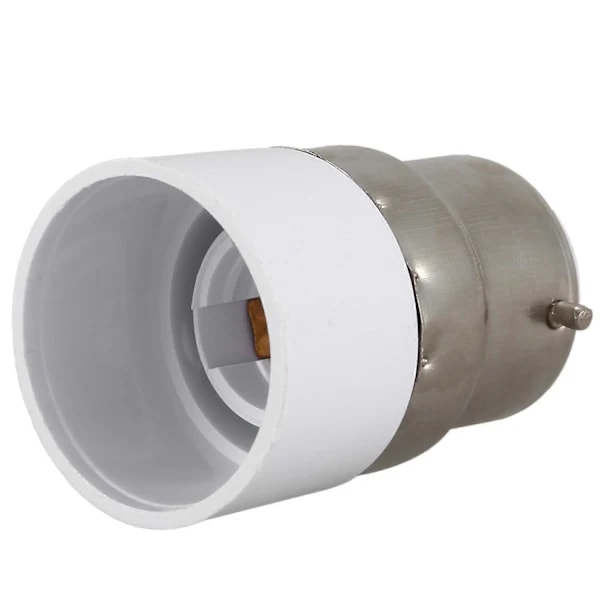 [CA] AC 220V B22 til E14 Sokkelmontering til Pære Adapterholder 4 stk. Hvid