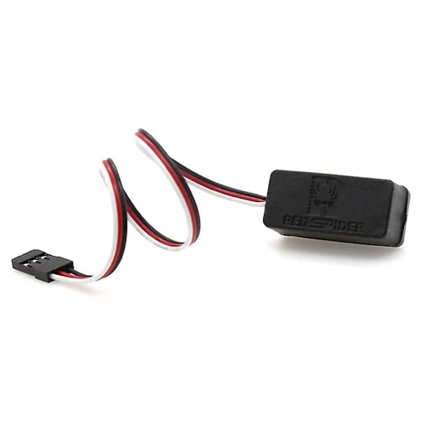 {ca}1 til 8 RC Bil 3-kanals CH3 3CH LED-lampe Lysbryter Panel System for RC Modellbil Axial SCX10 Tra
