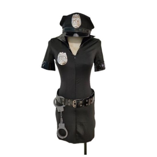 Sexig polisuniform för kvinnor Halloweenkostym Z XL_ca XL