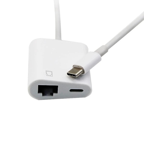 [CA] Type C OTG Ethernet-adapter USB C til RJ45 Ethernet LAN Kablet netværkskonverter 100 Mbps til Type C Mo