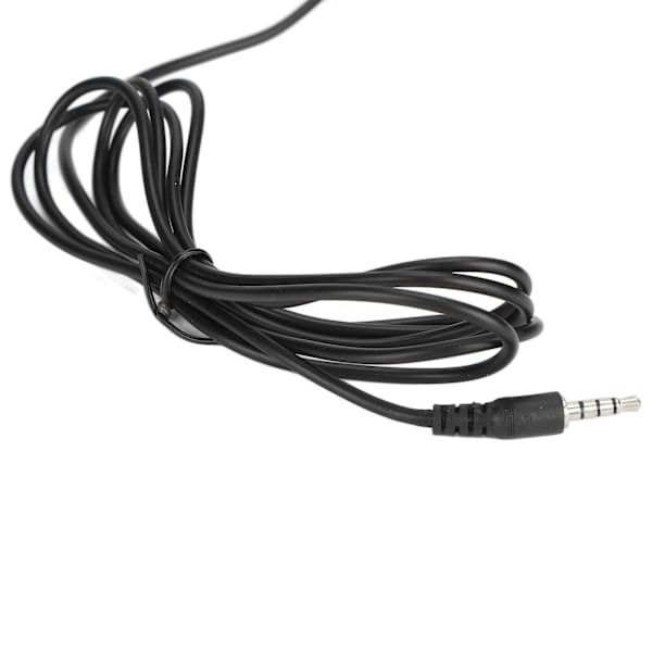 Kundeservice Headset Håndfri Stereo Ledningsbasert Binaural PC Støyreduserende Hodetelefoner for Telefonsamtaler 3,5 mm