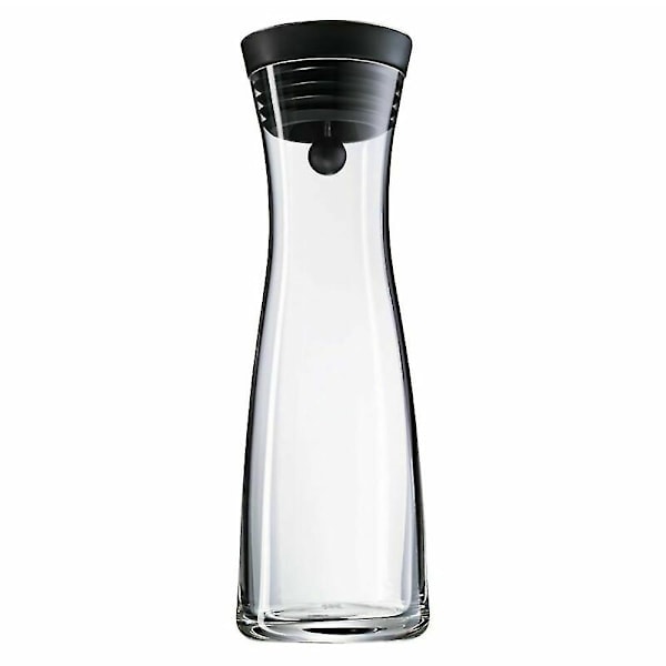 Vandkaraffel 1,8L Borosilikatglasflaske Basic Hældende Lågforsegling