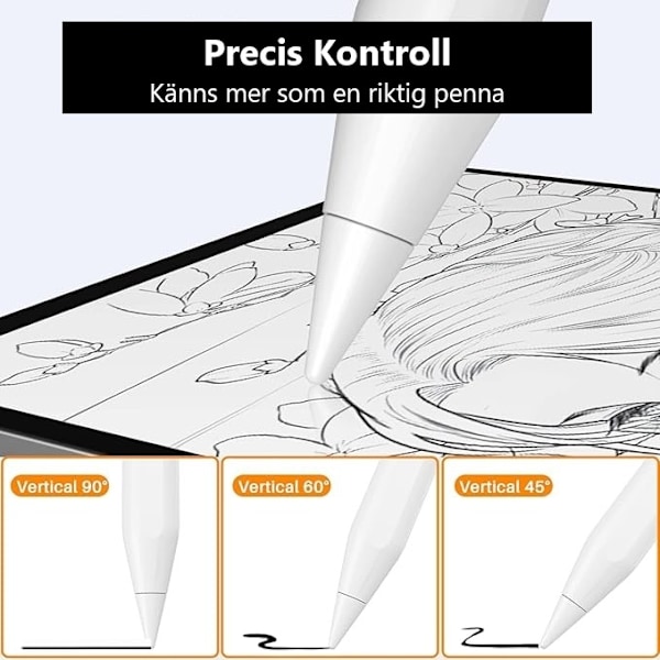 Replacement Tip for Apple Pencil 1/2 Gen – 4 Tips for Apple Pens_approx 10