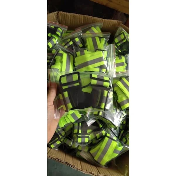 Refleksvest, Refleksbælte, Refleksvest Strap-Lilla