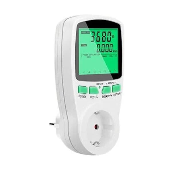 Energimätare Strömmätare Insmatningsmätning Mini-solcellssystemuttag 230V 16A