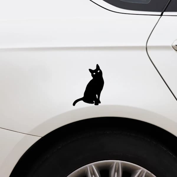 Kæledyrssticker Kæledyr killing bilsticker Ridsesticker dekorativ sticker