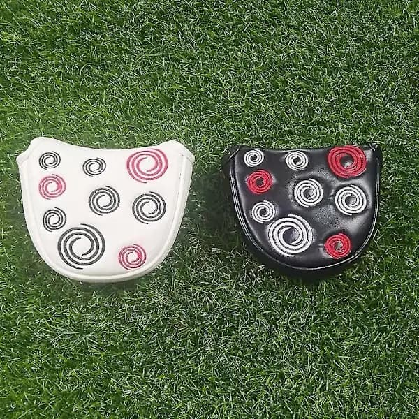 Golfkøllebeskyttelse Golfkølle Putter Beskyttelse Lær Hodebeskyttelse Magnetisk Lukking