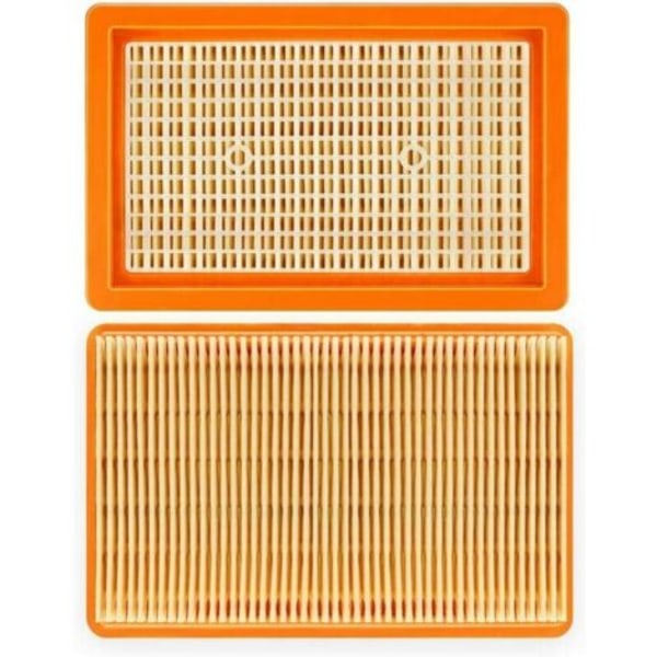 3-pak udskiftnings flade plisserede filtre til Karcher MV4 MV5 MV6 WD4 WD5 WD6, WD4P WD5P WD6P våd-/tørsuger - erstatter 2.863-005.0 F.ca