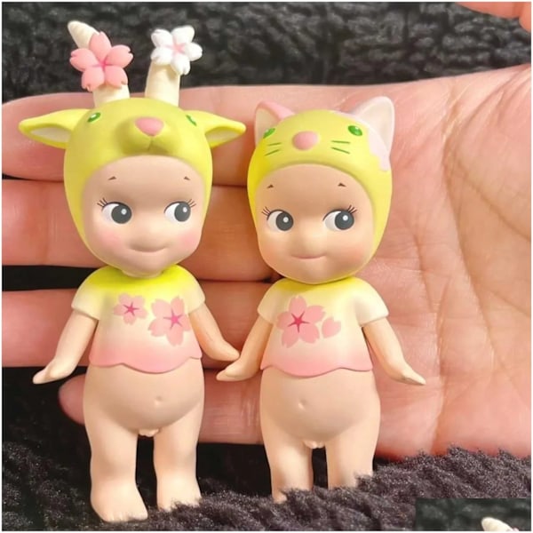 Blind Box Sonny Angel Mini Docka Sakura Serie Limited Edition Söt Boll Modell Leksaker Fans Samlar Födelsedagspresenter xj250212 Drop Delivery Gif Ot4P3.Ca